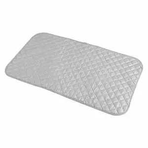 Cotton Polyester Portable Ironing Board Cover Iron Ironing Mat Pad Heat Resistant Mat