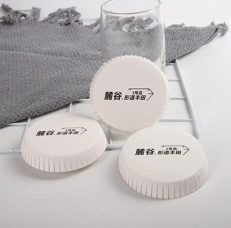 230GSM Uncoated Paper Cup Lid Glass Covers