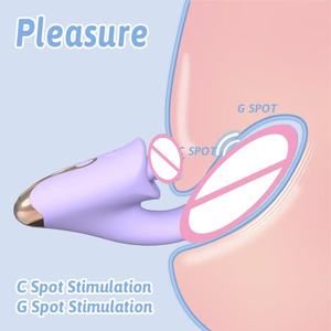 Vibratore 3 in 1 Regolabile per Clitoride e Punto G con 9 Modalità di Stimolazione, in Silicone Medicale, Giocattolo Sessuale per Donne - Product Image 1