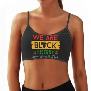 Woman Summer Cropped Top Black History Month Juneteenth 1865 Graphic Yoga Sports Fitness Sexy Tank Top Drop Shipping Vest 2024