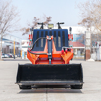 Livraison Gratuite CE EPA Euro V 900kg/1Tonne Mini-chargeuse compacte sur chenilles Moteur Diesel Engins de génie civil Multiples accessoires