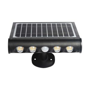 Lampada Solare da Giardino LED 8W con Sensore PIR IP65 SKU-6850 Temperatura Colore 6000K - Product Image 5