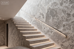 Losa de mármol <span class=keywords><strong>Santoro</strong></span> para Villa Hotel pared suelo Fondo pared decoración Villa sala de estar cocina comedor losa grande piedra Natural - Product Image 3