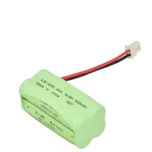 Paquete de Baterías <span class=keywords><strong>NiMH</strong></span> <span class=keywords><strong>AAA</strong></span> Personalizadas de <span class=keywords><strong>2</strong></span>/3A, 4.8V 600mAh, Baterías de Hidruro Metálico de Níquel AA para Juguetes - Product Image 2