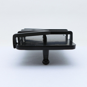 Boucle de ceinture personnalisée en alliage de zinc moulé, design 3D creux, finition chromée <span class=keywords><strong>noire</strong></span> mate 35 mm, accessoires métalliques en gros - Product Image 5