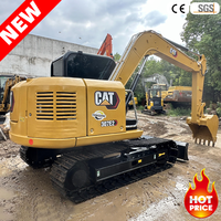 Nouvelle excavatrice d'occasion Cat 307E2, petite excavatrice Caterpillar de 7 tonnes, excavatrice d'occasion Cat 307E