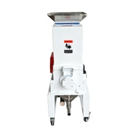 Broyeur de plastique silencieux à axe unique HY 2HP à vitesse lente 24 tr/min SKD 11 lames avec moteur et engrenage, faible bruit 380V