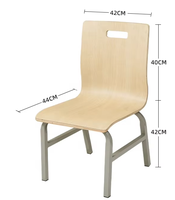 Ensemble pupitre et chaise d'école à hauteur fixe avec double siège, table d'étude à structure en acier avec étagère métallique, mobilier de classe robuste