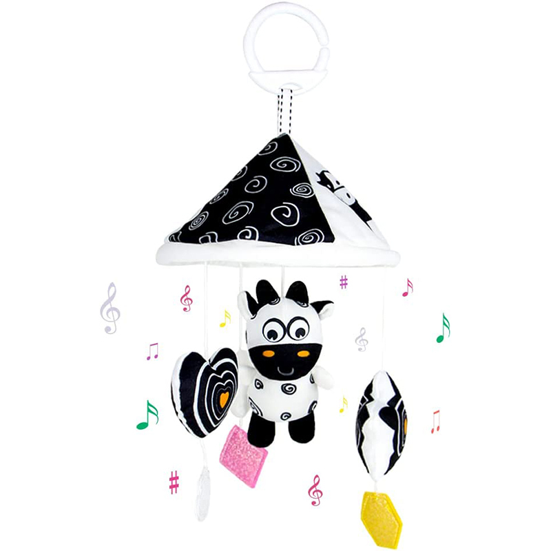 Montessori Decor Hanging Rotating Plush Toys