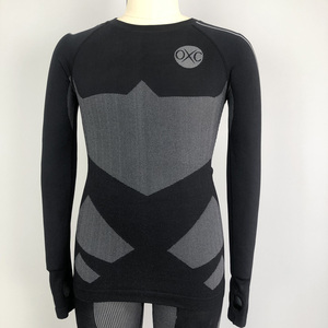 Ensemble de couches de base sans couture pour hommes <span class=keywords><strong>sous</strong></span>-vêtements thermiques évacuant l'humidité haut et pantalon chauds d'hiver pour le <span class=keywords><strong>ski</strong></span> - Product Image 5