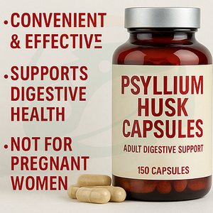 Капсулы из шелухи подорожника ODM/OEM: полностью натуральная пищевая добавка для поддержки здоровья кишечника, растительное волокно, капсулы из шелухи подорожника - Product Image 3