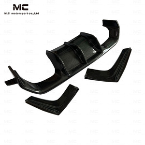 Aileron de diffuseur de pare-chocs arrière automatique de type V à prix réduit pour F80 M3 F82 F83 <span class=keywords><strong>M4</strong></span> Kit de carrosserie de style de voiture - Product Image 4