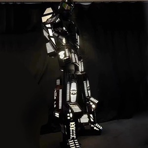 <span class=keywords><strong>Robot</strong></span> Armure à <span class=keywords><strong>LED</strong></span> Mech Suit Glowing Performance Wear Stage Festival Parade Atmosphère Night Club <span class=keywords><strong>Led</strong></span> Walker <span class=keywords><strong>Robot</strong></span> - Product Image 3