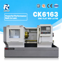Torno CNC Industrial CK6163, Torno para Trabajar Metales con un Diámetro de Torneado de 630 mm