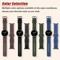 Bracelet en silicone d'origine pour Samsung Galaxy Watch 9 8 40 mm 44 mm, sans espaces, bracelet sport pour GalaxyWatch Classic 8 46 mm, bracelet Correa