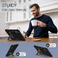 Étui robuste en silicone et PC écologique pour Redmi Pad SE 11 avec support pliable, adapté aux enfants, OEM ODM