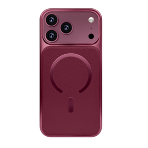 เคสโทรศัพท์มือถือหนัง PU ชุบเคลือบหรูหรา พร้อมแม่เหล็ก สำหรับ iPhone 18 17 Pro Max 17 Air รองรับการชาร์จไร้สาย ป้องกันการกระแทก - Product Image 1
