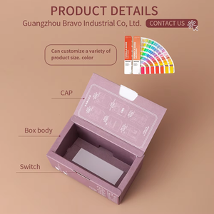 Carton pliable en carton duplex écologique OEM en gros avec impression de logo personnalisé pour boîte de produits de santé (capsules orales) - Product Image 5