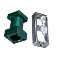 Pièces sur mesure non standard en aluminium et acier inoxydable usinées avec précision par CNC, finition couleur anodisée pour usage industriel
