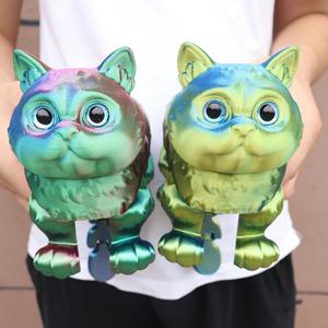 Nuevo Producto Transfronterizo: Figura de Gato de Pelo Corto Impresa en 3D de Cristal con Articulaciones, Figura de Animal Pequeño, Venta al por Mayor Disponible - Product Image 3