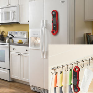 Termometro <span class=keywords><strong>per</strong></span> carne sicuro <span class=keywords><strong>per</strong></span> forno termometro <span class=keywords><strong>per</strong></span> carne digitale 2 in 1 <span class=keywords><strong>per</strong></span> cucinare con sonda pieghevole - Product Image 6