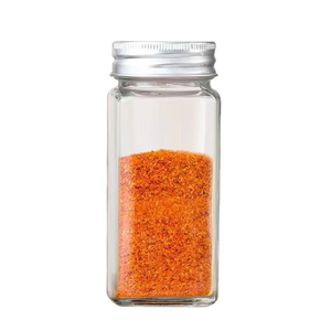 طقم برطمانات توابل فلفل لوازم المطبخ وزجاجة مربعة من الزجاج ، تُباع بالجملة - Product Image 6