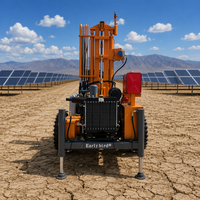 Machine de forage de puits haute efficacité, portable, 200 m, pour puits d'eau, certifiée CE ISO9001