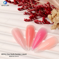 Hipsterr blanc laiteux BIAB Gel constructeur Gel vernis auto-nivelant Nude rose bâtiment liquide Extension ongles tremper UV Gel vernis