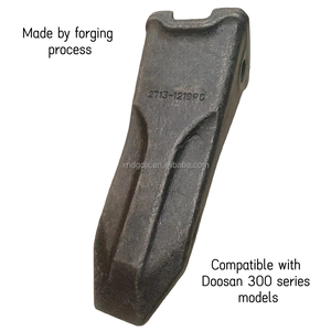 Dente per Benna Escavatore <span class=keywords><strong>Doosan</strong></span>, Codice 1219, per Modello 300, Parti Resistenti all'Usura e agli Urti - Product Image 2