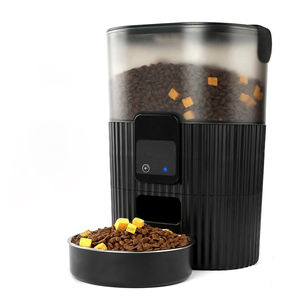 애완 동물을위한 맞춤형 수유 일정이있는 자동 고양이 피더 3L 애완 동물 피더 시간 고양이 사료 디스펜서 프로그램 1-4 식사 매일 - Product Image 2