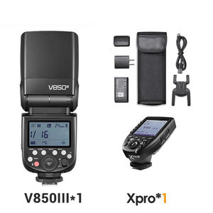 Flash Godox V850iiii para Cámaras <span class=keywords><strong>Nikon</strong></span> D800 <span class=keywords><strong>D700</strong></span> D7100 D7000 D5200 D5100 D5000 D300 D300S D3500 D3100 D3000 D200 D810 - Product Image 2