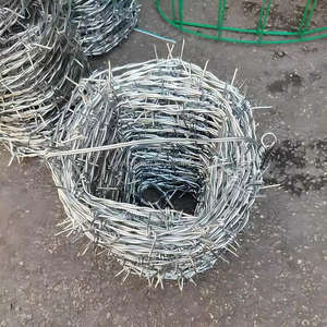 Q235 बार्बेड वायर रोल केज गैल्वेनाइज्ड एंटी-चढ़ाई चिंतनशील बोलार्ड सांप पेट उच्च सुरक्षा बाड़ स्टॉक - Product Image 1