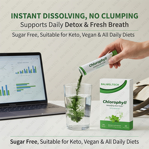 Poudre de Chlorophylle en Gros OEM – Sachet Détoxifiant – Complément Naturel – Puissant Antioxydant – Poudre Rafraîchissante - Product Image 6