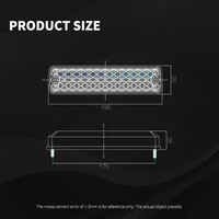 Feux de signalisation LED personnalisables 10-30V, feux arrière LED pour camion, remorque, camping-car