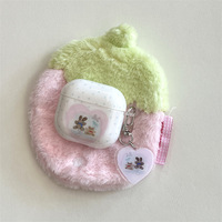 Coque de protection anti-chute en silicone motif étoile, cœur, ours, lapin pour Pro 3/2/3/4 générations, couleur personnalisable pour filles