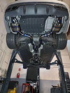 BOSKA 1 Valvetronic Catback Exhaust <strong>Pipe</strong> for Mercedes-Benz <strong>C63</strong>/C63S AMG W205 4.0T 2015-2023 Titanium Valvetronic Exhaust System - Product Image 6