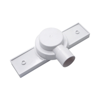 Siphon de douche linéaire en plastique avec sortie horizontale ABS Siphon rotatif Sortie DN50 Siphon de sol linéaire