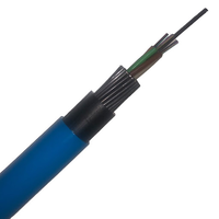 Kabel Serat Optik Komunikasi Berlapis Baja MGTSV untuk Tambang Batubara, Disetujui untuk FTTH, 12 Core, 24 Core, 48 Core