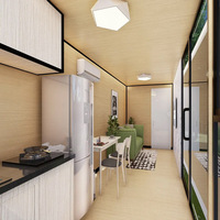 Maison préfabriquée modulaire en acier du fabricant, type Apple Cabin, pour camping-car de voyage extérieur, habitation, hôtel, école, centre commercial, bureau
