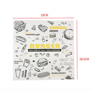 <span class=keywords><strong>Consegna</strong></span> veloce MOQ Basso di Fast Food di Pollo Fritto Scatole di Imballaggio Logo Personalizzato Burger Scatola di Carta Kraft - Product Image 4
