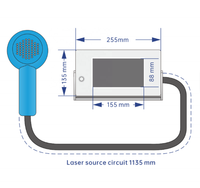 Marqueur laser à fibre portable NASCENCE 20W 30W 50W MAX avec écran tactile intégré de 10 pouces pour le codage de logos