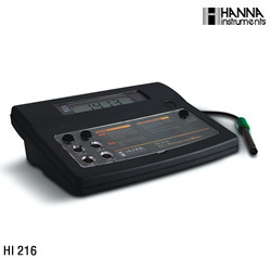 เครื่องวัดค่าการนำไฟฟ้าในห้องปฏิบัติการ Hanna Instruments HI216 0-9990 S/cm TDS 0-4990 ppm เครื่องทดสอบคุณภาพน้ำ - Product Image 1