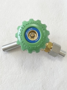 Válvula de Cierre Manual de Latón Criogénico para Cilindros de Gas, Temperatura Media, DJ10F DN10, OEM - Product Image 4