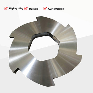 כפול פיר מגרסה פסולת פלסטיק צמיגי מחזור מכונות חיה מת מגרסה - Product Image 3