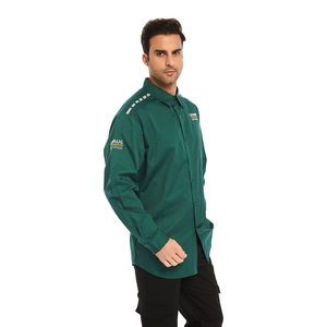 Camisa de Trabajo FR de Estilo Occidental, Nivel 1 de CAT, Protección Contra Arco Eléctrico, Manga Larga - Product Image 4