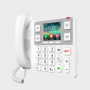 Téléphone IP <span class=keywords><strong>VOIP</strong></span> Téléphone intelligent Réseau Wi-Fi 2.4GHz/5GHz Téléphone SIP Bureau <span class=keywords><strong>mobile</strong></span> Hôtel Hôpital Aîné - Product Image 6