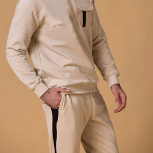 ชุดวอร์มฝึกซ้อมฤดูหนาวขายดี ชุดเซ็ตผ้าหนานุ่มแบบกลับด้านได้ เป็นมิตรกับสิ่งแวดล้อม พร้อมปักโลโก้ตามสั่ง สำหรับชุดแทรคสูทและชุดคอร์ดเซ็ต - Product Image 5