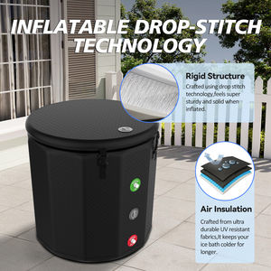 Athlètes Recovery Choice Bain De Glace Gonflable Bain De Glace Bain <span class=keywords><strong>Tubulaire</strong></span> Plongeant Froid Après L'entraînement - Product Image 2