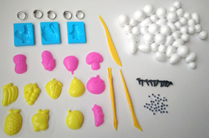 Bộ đồ chơi đất sét mềm thủ công tự làm nhiều màu sắc, nhẹ, khô tự nhiên, chất liệu polymer, dành cho trẻ em - Product Image 5