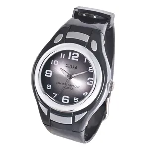 Jam Tangan Kuarsa Logo Kustom Jam Tangan Mode Fastrack Pria OEM